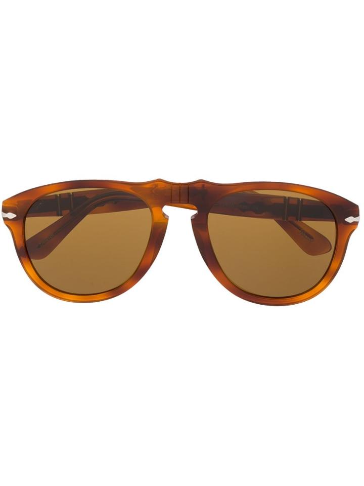 Persol Aviator-style Sunglasses - Brown