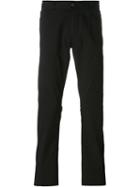 Canali Regular Jeans, Men's, Size: 54, Black, Cotton/spandex/elastane