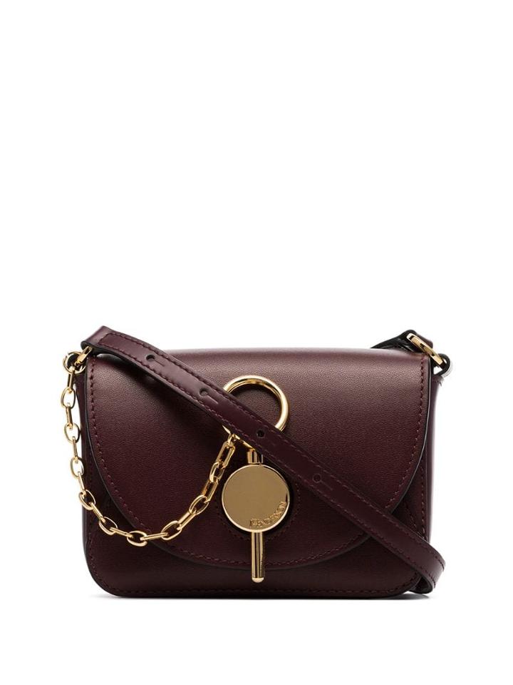 Jw Anderson Nano Key Crossbody Bag - Red