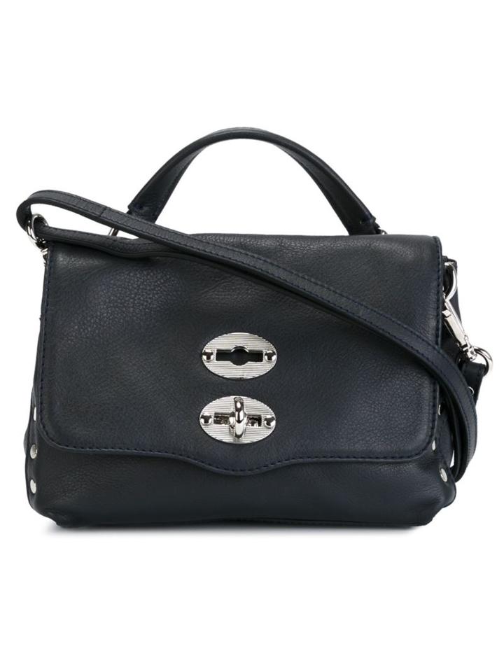 Zanellato - Mini 'postina' Satchel - Women - Calf Leather - One Size, Blue, Calf Leather