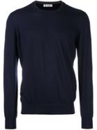 Brunello Cucinelli Crew Neck Pullover - Blue