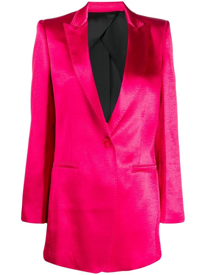 Philosophy Di Lorenzo Serafini Peaked Lapel Blazer - Pink