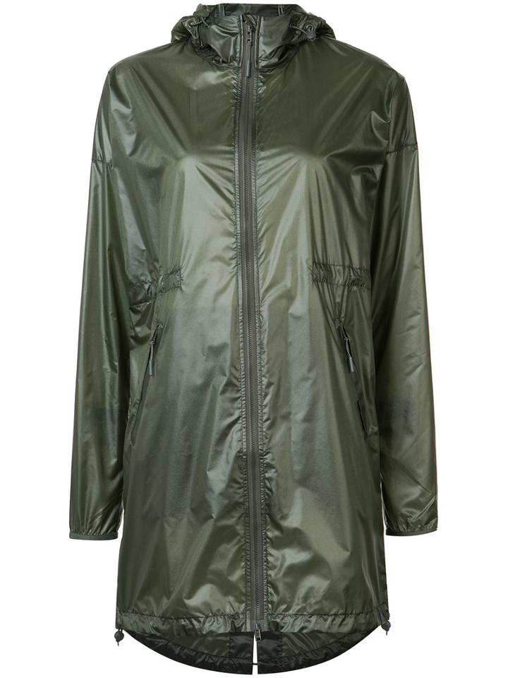 Canada Goose Long-length Hooded Jacket, Women's, Size: Xs, Green, Nylon