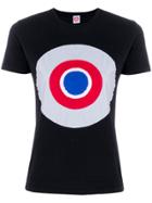 Circled Be Different Printed Round Neck T-shirt - Black