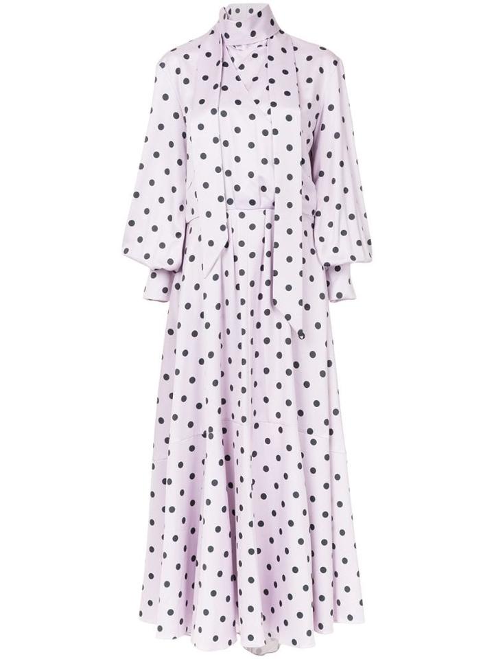 Layeur Pleated Long Dress - Pink
