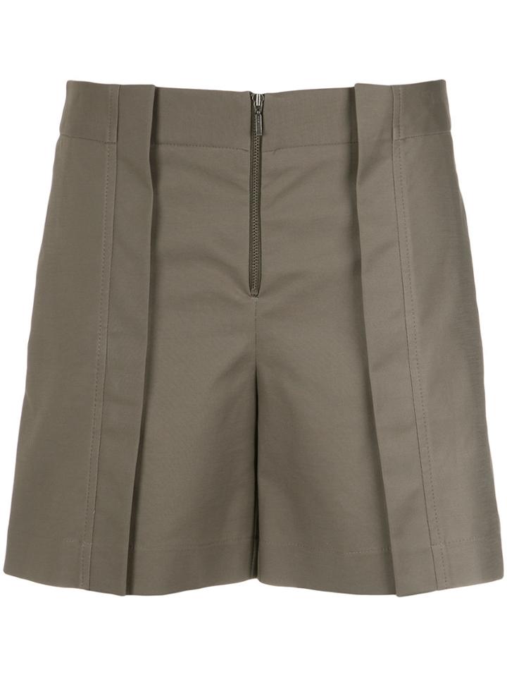 Alcaçuz Panelled Shorts - Green