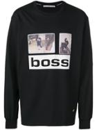 Alexander Wang Boss Print Sweatshirt - Black