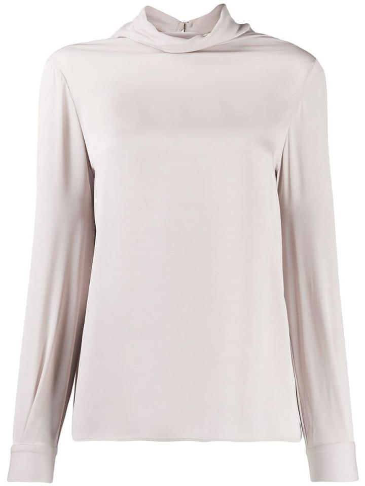 Fabiana Filippi Turtle Neck Sweatshirt - Grey