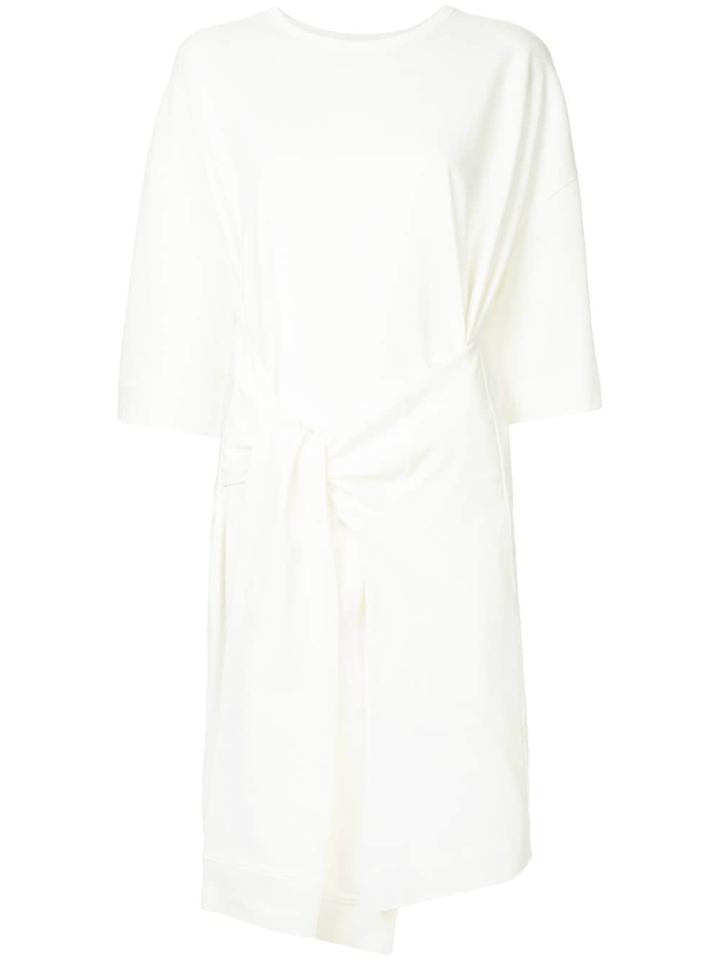 Juun.j Tie Waist T-shirt - White