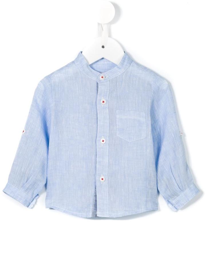 Cashmirino Korean Collar Shirt, Toddler Boy's, Size: 3 Yrs, Blue