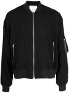 Digawel Slim Bomber Jacket - Blue