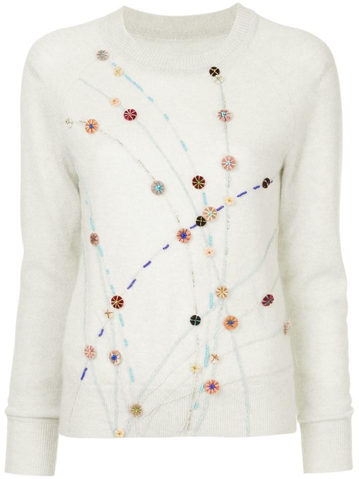 Onefifteen Embellished Sweater - Grey