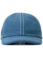 Marni Baseball Cap, Men's, Blue, Wool/cotton/viscose