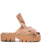 No21 No21 X Kartell 'knot' Sandals - Pink