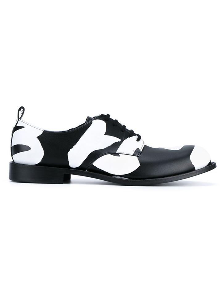 Comme Des Garçons Homme Plus Graphic Print Derbys