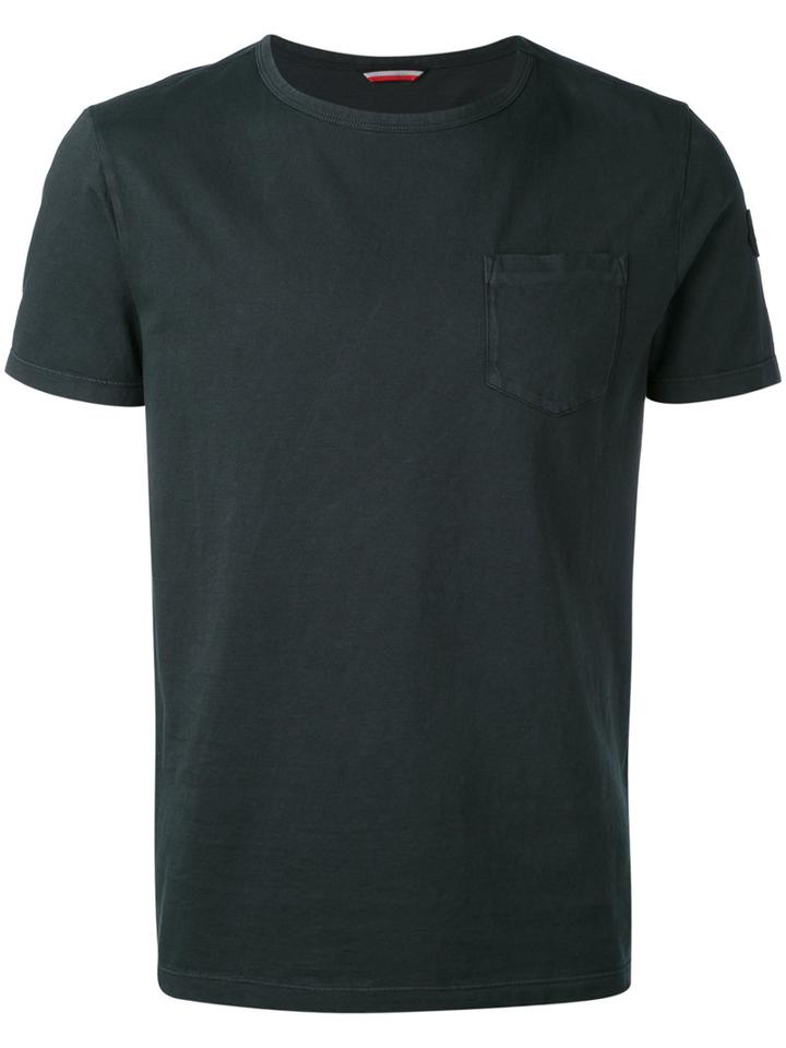 Moncler - Crew Neck T-shirt - Men - Cotton - Xxl, Blue, Cotton