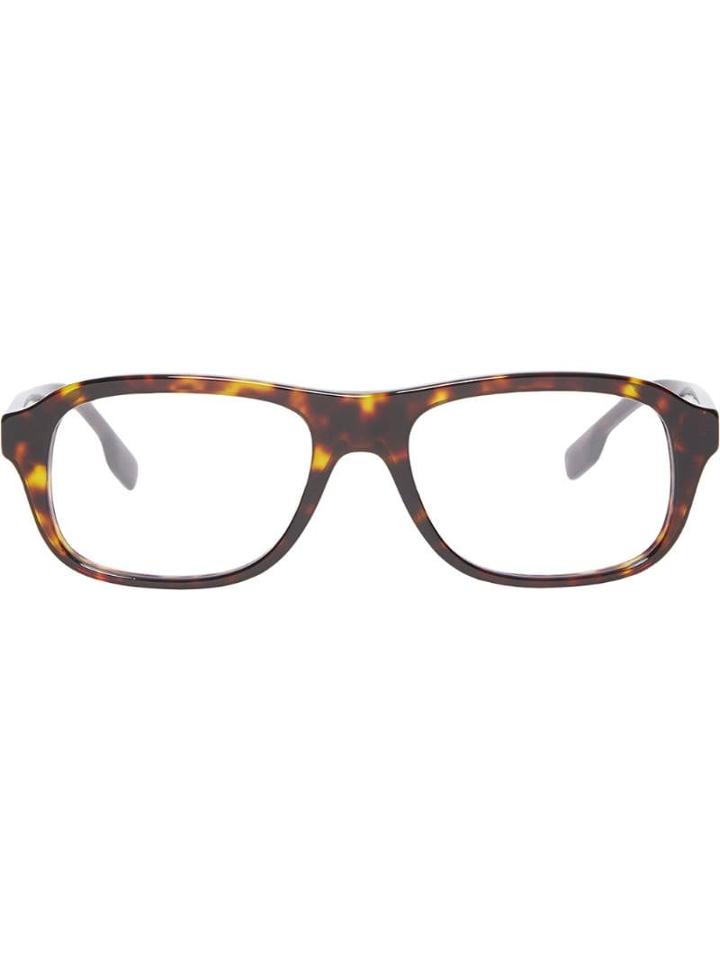 Burberry Rectangular Optical Frames - Brown