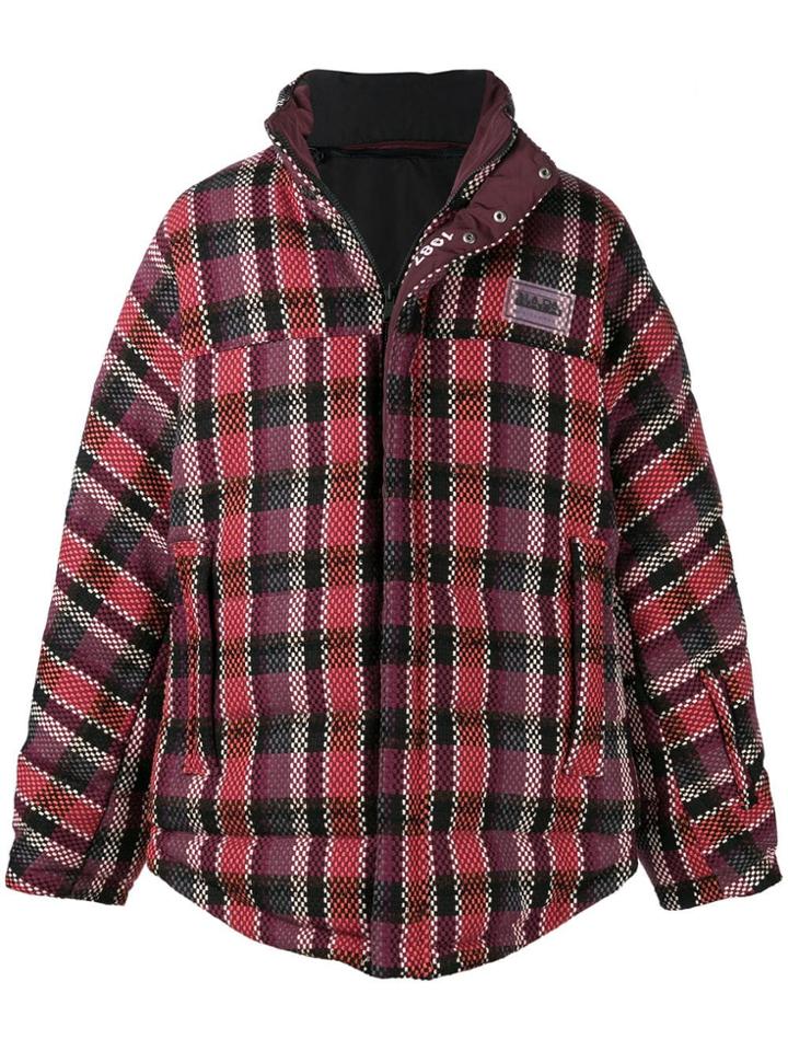 Napa By Martine Rose Checked Shirt Jacket - Purple
