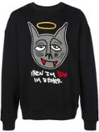 Haculla When I'm Bad I'm Better Drop Shoulder Sweatshirt - Black