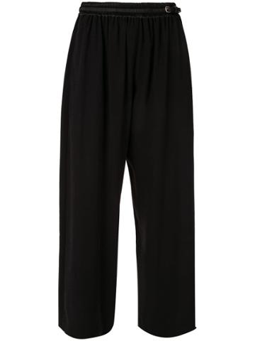 Jean Paul Knott Flare Styled Trousers - Black