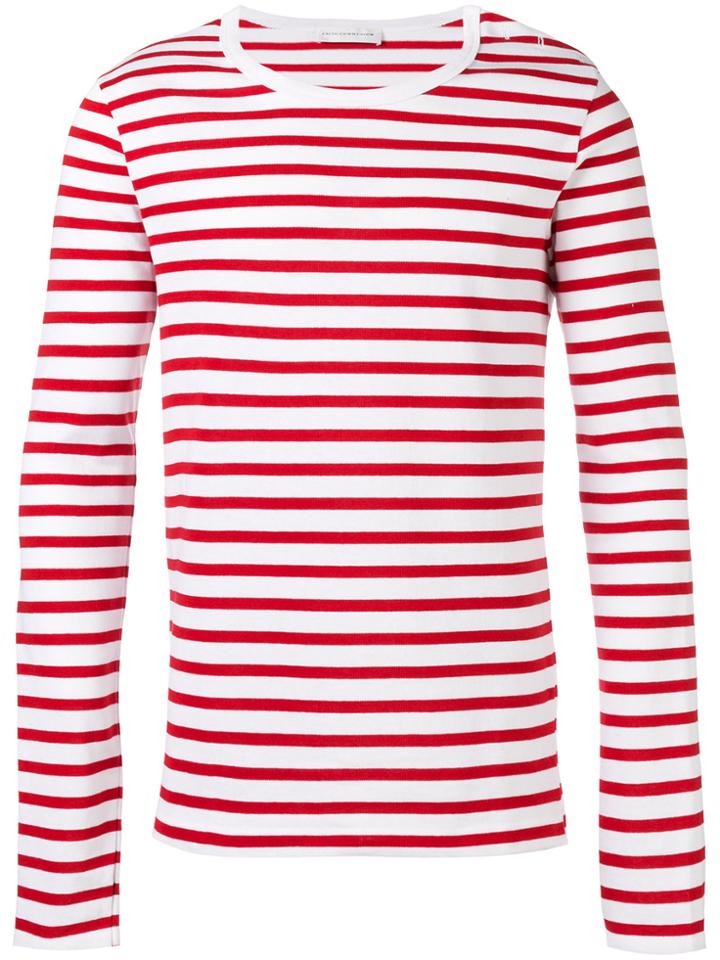Faith Connexion Breton Stripe Sweater - Red