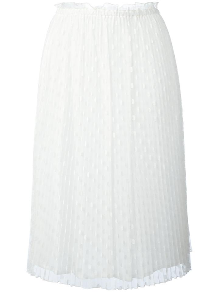 Bellerose Layered Midi Skirt, Women's, Size: Ii, White, Polyester