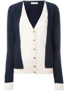 J.w.anderson Layered Cardigan, Women's, Size: Small, Blue, Merino