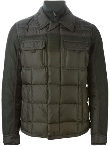 Moncler 'edward' Padded Jacket - Green
