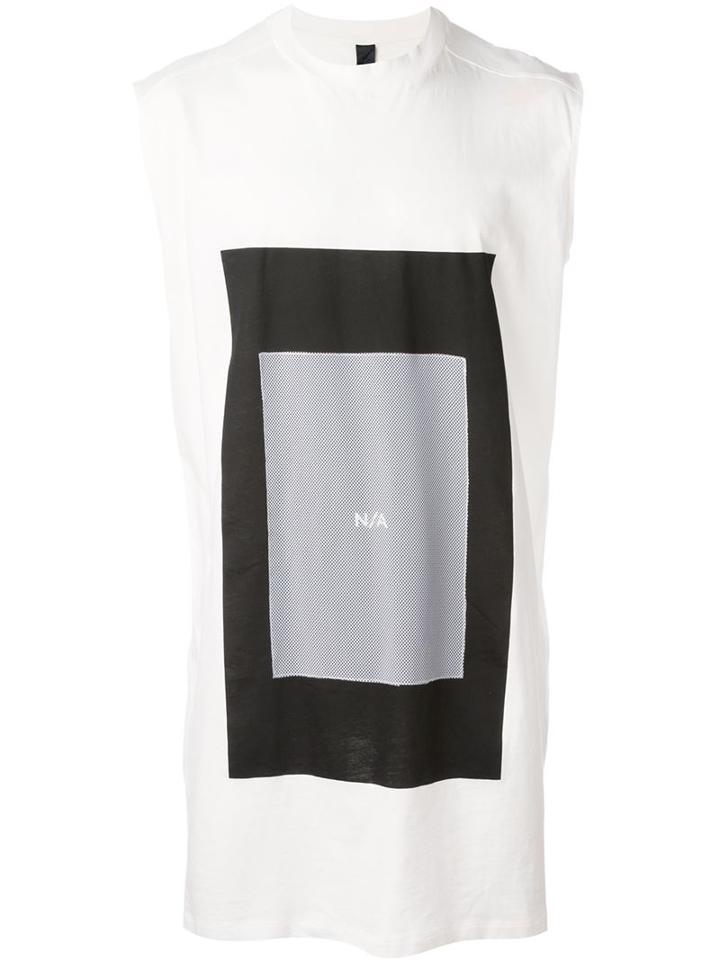 Odeur Square Print Tank Top