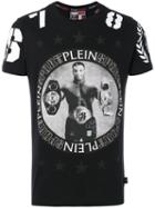 Plein Sport - Boxer Print T-shirt - Men - Cotton - Xl, Black, Cotton