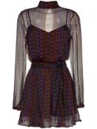 A Peace Treaty Apt Aleila Drs Mk Nk Flr Slv - Blue