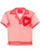 Viktor & Rolf Lovely Polo Top - Red