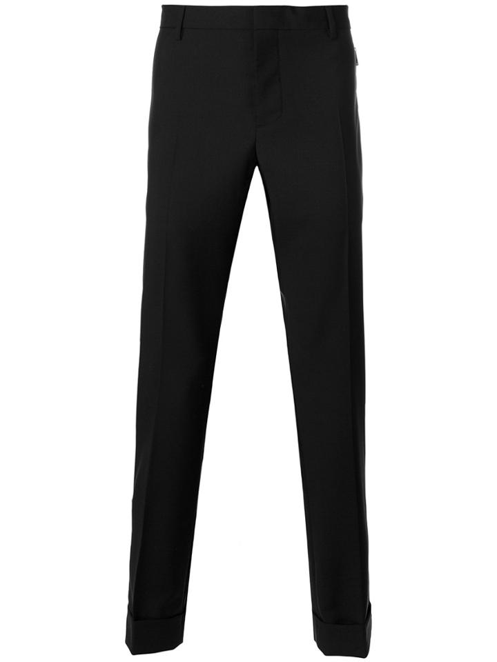 Valentino Trousers With Zip Pockets - Black