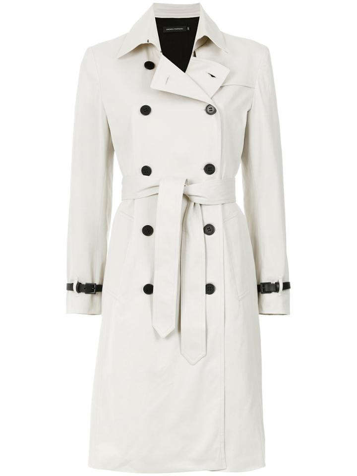 Andrea Marques Classic Trench Coat - Unavailable