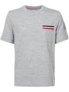 Moncler Gamme Bleu Stripe Detail T-shirt - Grey