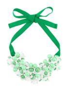 P.a.r.o.s.h. Floral Motif Short Necklace, Women's, Green