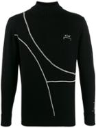 A-cold-wall* Knitted Logo Jumper - Black