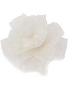 Fabiana Filippi Flower Brooch - White