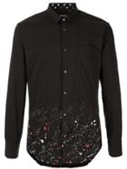 Loveless Paint Splatter Shirt - Black