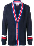 Tommy Jeans Cable Knit Cardigan - Blue