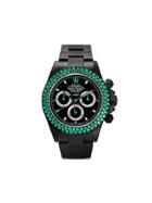 Mad Paris Black Daytona Emerald Watch