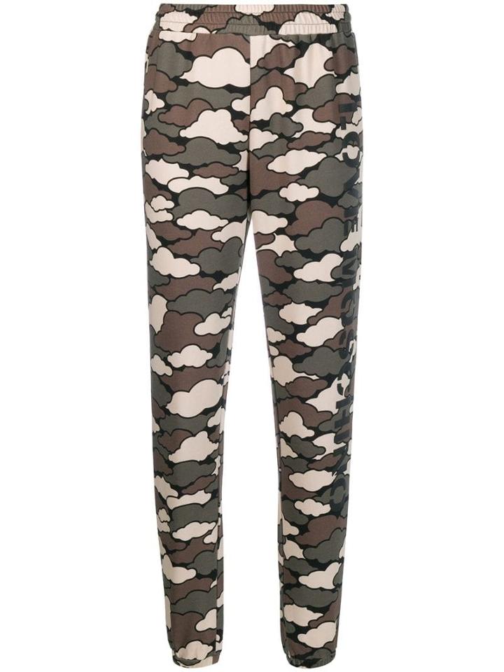Love Moschino Military Cloud Joggers - Green