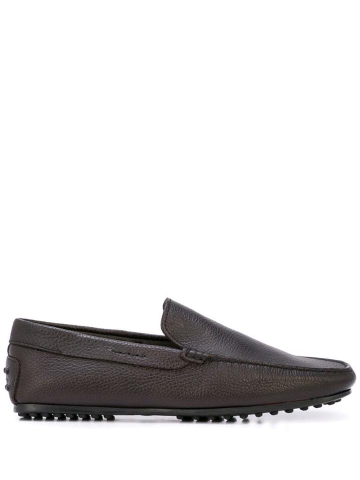 Tod's Pantofola Driving Shoes - Black