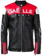 Gaelle Bonheur Logo Print Jacket - Black