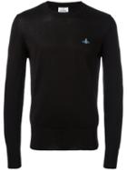 Vivienne Westwood Man Crew Neck Jumper, Men's, Size: Small, Black, Cotton