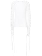Juun.j - String Around Jumper - Men - Polyester - 48, White, Polyester