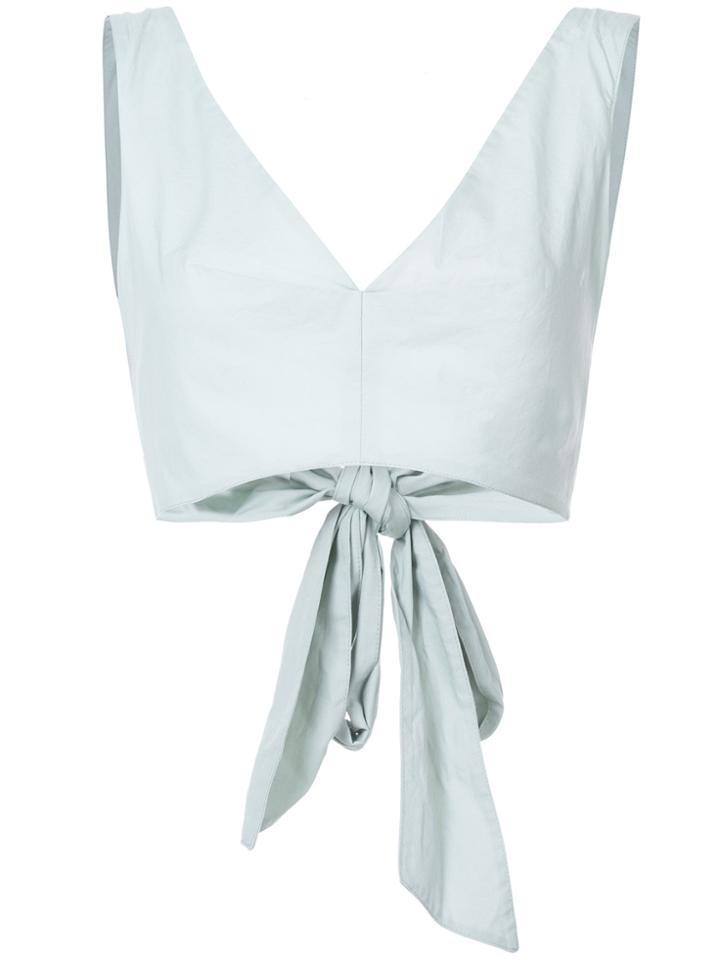 Kalita Bow Tie Top - Blue