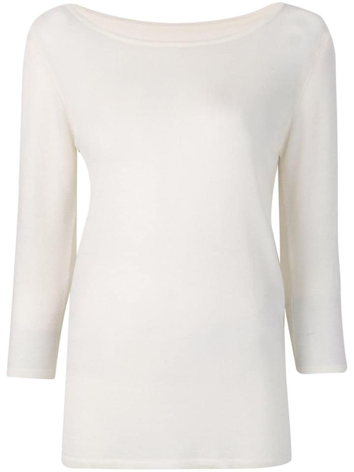 Sottomettimi Round Neck Jumper - White