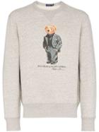 Polo Ralph Lauren Teddy Bear Print Sweatshirt - Grey