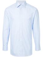 Gieves & Hawkes Classic Check Shirt - Blue